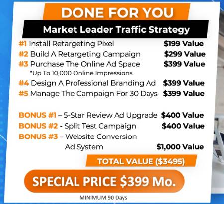 Done-For-You Market Leader Traffic Strategy