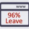 96% Of Website Visitors Leave